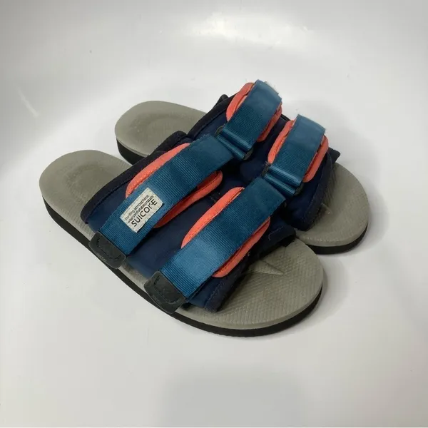 Suicoke Moto cab slides 7 size 8‎ Blue - Image 2