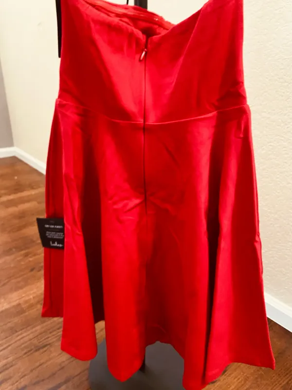 Lulus Mini Dress Red  - Image 8