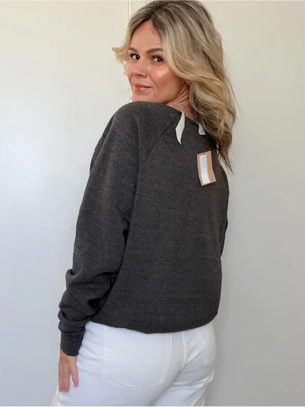 New Project Social T Happy Hour/Hungover Reversible Sweatshirt - Image 4