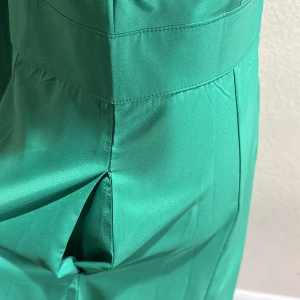 Green Ruffle Dress Size L - Image 6
