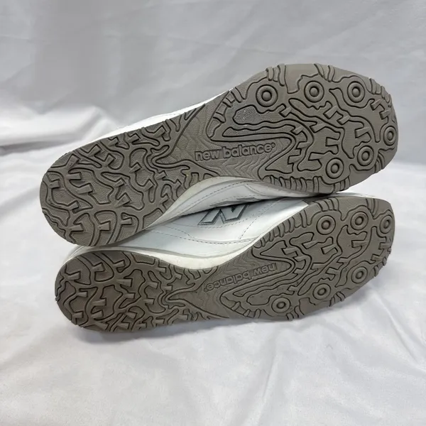 New Balance 442 Leather White Shoes 8 Women Slide Slip-On Sneakers Comfort - Image 7