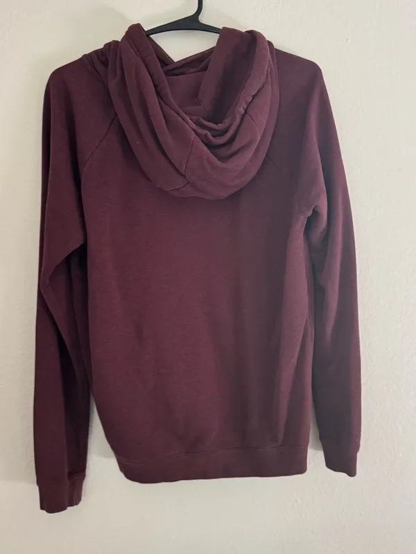 Women’s Nike Maroon Hoodie - Image 3