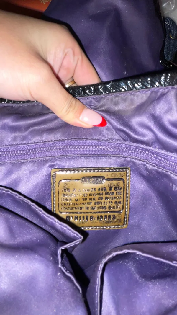 Coach Shoulder Bag Vintage - Image 9