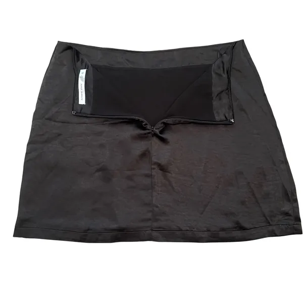 Altar'd State Black Mini Skirt‎ Women's XL Slit Micro Party Cocktail Whimsigoth - Image 7