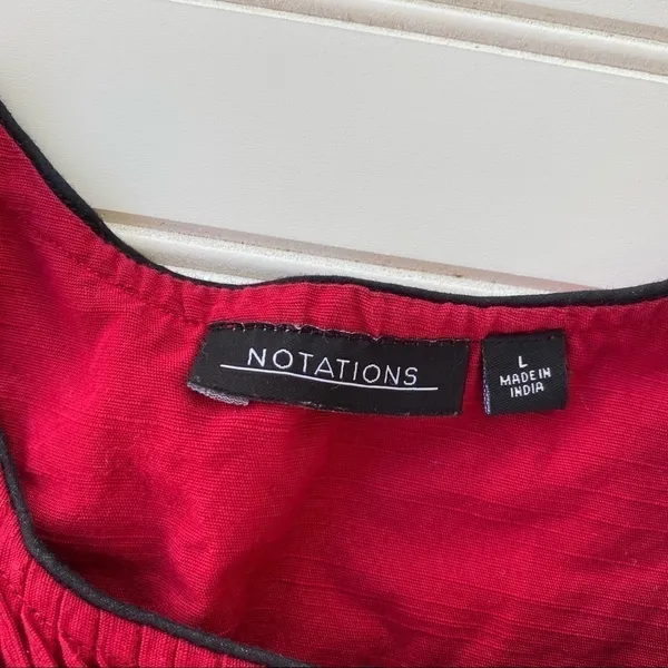 Notations Lightweight blazer Jacket‎ Size Large - Image 7