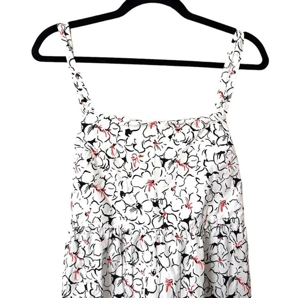 ZARA‎ Floral Bow Back Maxi Dress Sz XS - Image 5