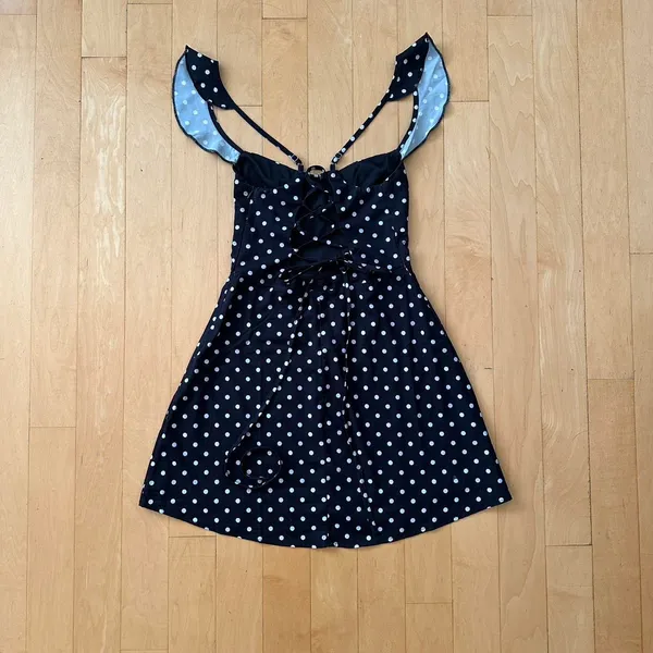 Princess Polly Landon polka dot mini dress - Image 3