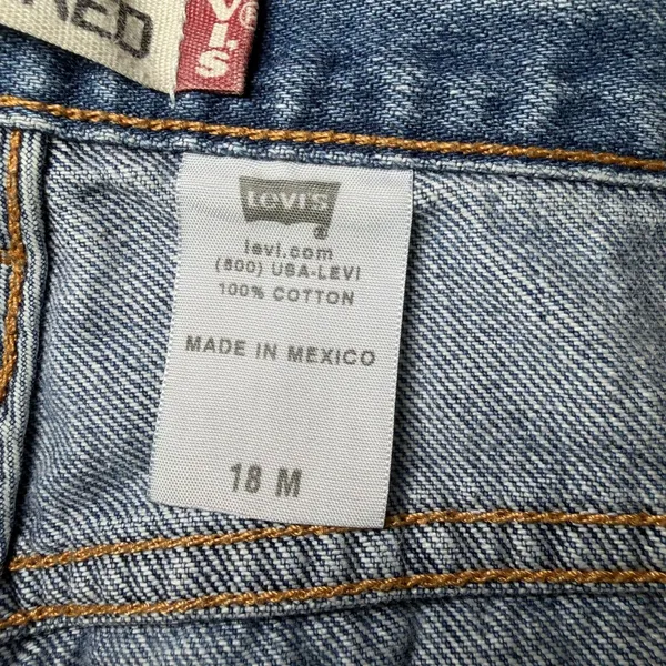 Vintage Levis 550 Womens Size 18 M Jeans Relaxed Tapered Classic Blue Denim - Image 6