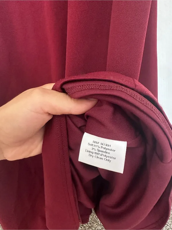 Katie May Yasmin Formal Gown – Bordeaux – XL - Image 9