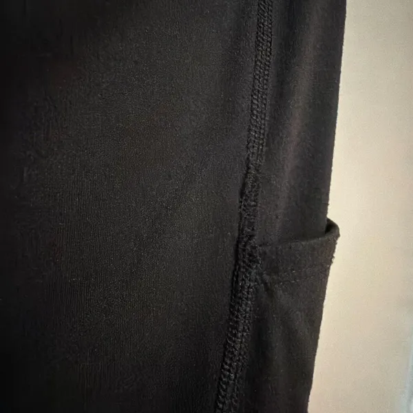 Marmot Black Phone Pocket 7/8 Leggings Size Small Activewear Cozy #900 - Image 7