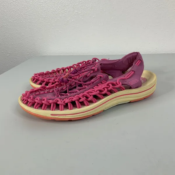 Keen Women's‎ Uneek Dahlia Mauve Fisherman Sport Sandals Size 7 - Image 3
