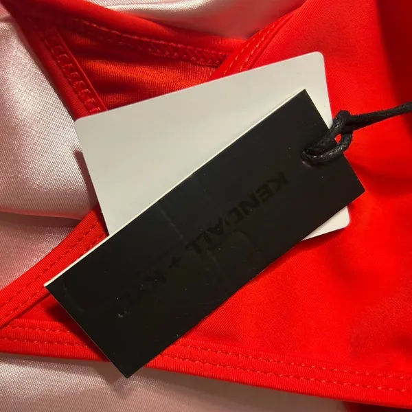 Kendall & Kylie Red Bikini size M - Image 5