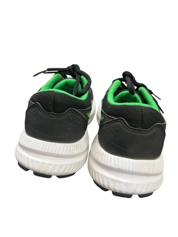 Asics Contend 8 wms black green leather fabric low sneakers sz 6.5 SKU 10-142 - Image 12