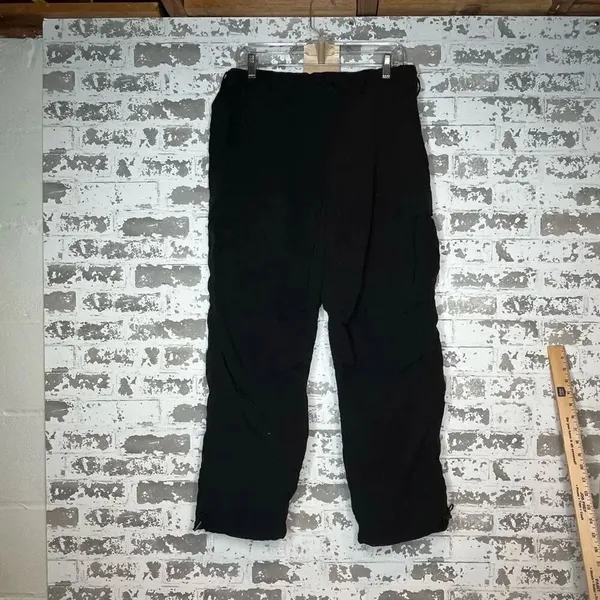 American Eagle | women black parachute pants - Image 5