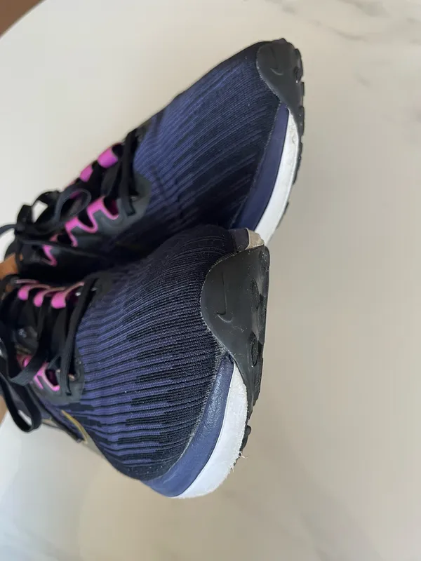 Nike Men's Air Winflo 9 Black Purple Gold Running Shoes #DD6203-007 Size US11.5 - Image 4
