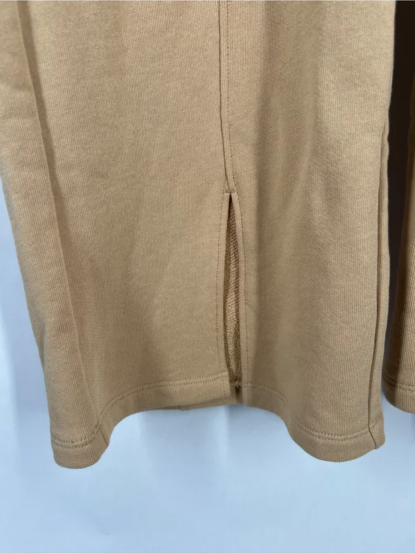 Nation LTD Lincoln Slit Pant Sandstorm Size S Wide Leg Cotton Pull On - Image 5
