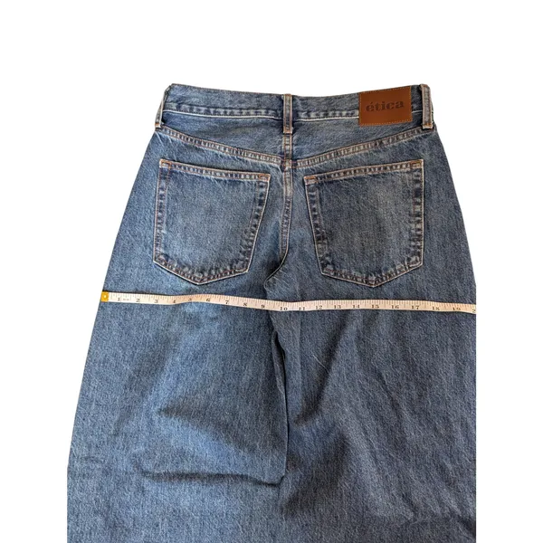 Etica The Ella Jeans Low Rise Baggy Denim Y2K Skater Size 25 - Image 10