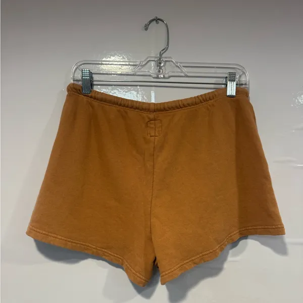 Aerie Brown Athletic Shorts with terry cloth‎ detailing - Image 4