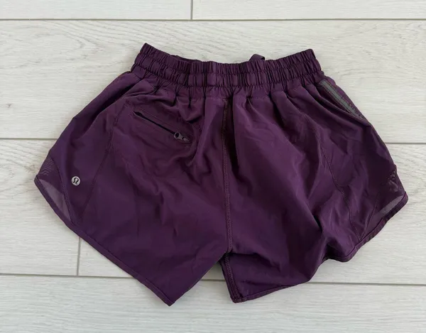 Lululemon Hotty Hot Shorts Dark Purple - Image 2
