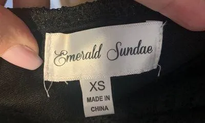Emerald Sundae Black Formal Dress - Image 4