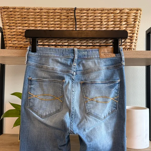 Abercrombie & Fitch Mid-Rise Skinny Jeans, 26/ 2 - Image 5