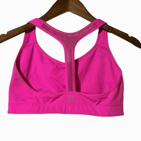 Victoria’s Secret VSX Sport Racerback Bra Neon Pink Large - Image 3