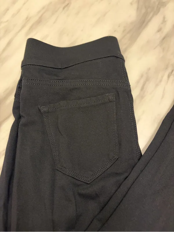 Nine West Jeans Black Skinny Jegging Pull On Stretch Pants XS - Image 5