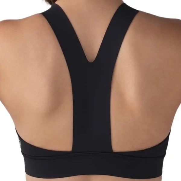 Lululemon Fast Free Bra (Nulux) Black Size 6 - Image 2