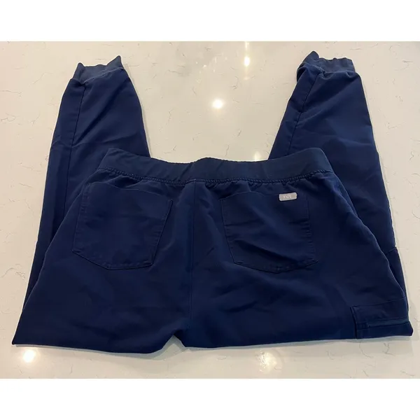 Figs Zamora Jogger High Rise Scrub Pant Navy Size Large - Image 4