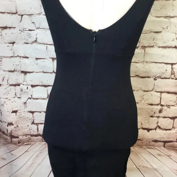 Lulu's Black Bodycon Dress with‎ Ruffle Sleeves - Image 7