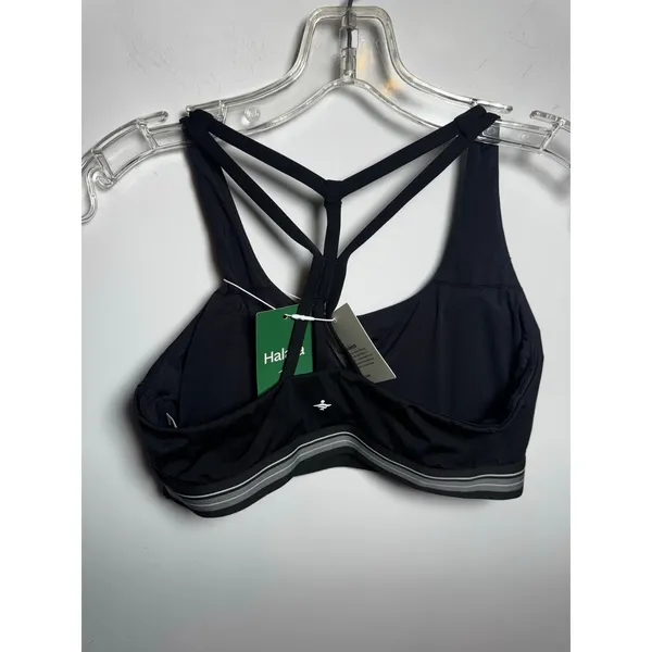 Halara Black Crisscross Sports Bra Women’s Athletic Workout Crop Top Small NWT - Image 2