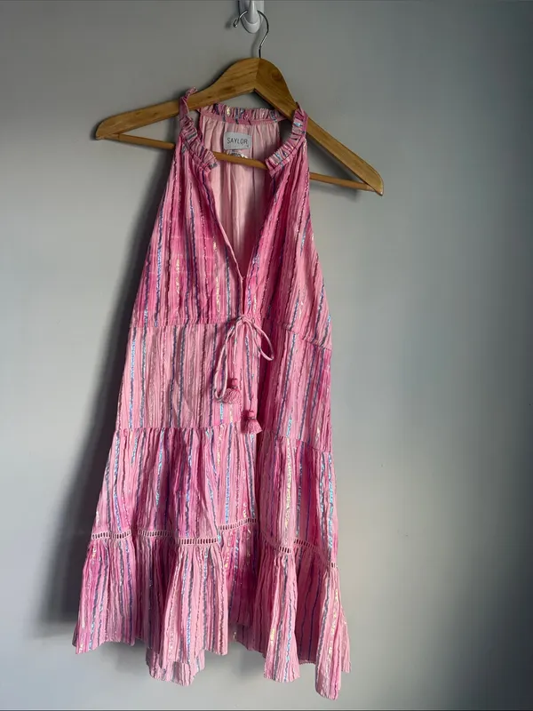Saylor Rheta Dress - Pink XS - Image 2