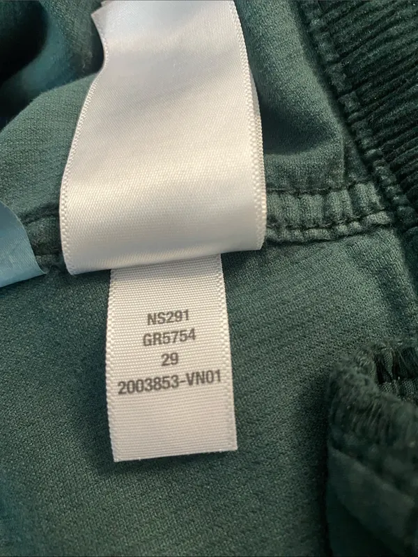 Madewell Emmett Wide Leg Corduroy Pants Welt Pocket Luxury Forest Stretch 29 - Image 10