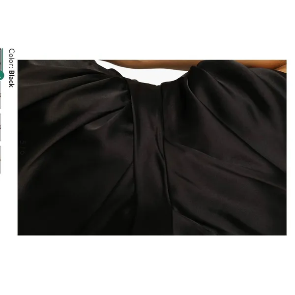 A60. Petal and pup, Nadia One-Shoulder Satin Maxi Dress - Image 3