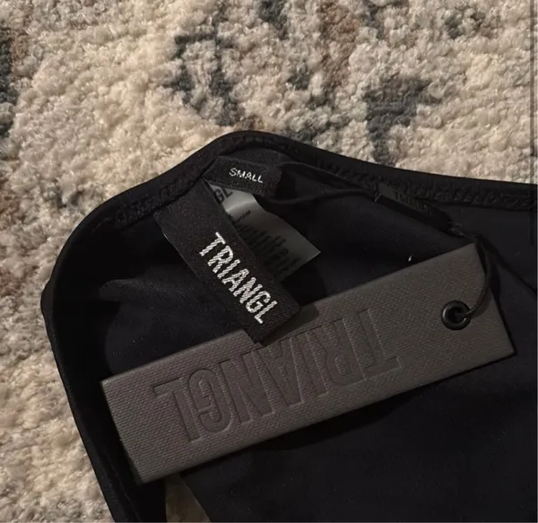 Triangl black swim bottoms - Image 2