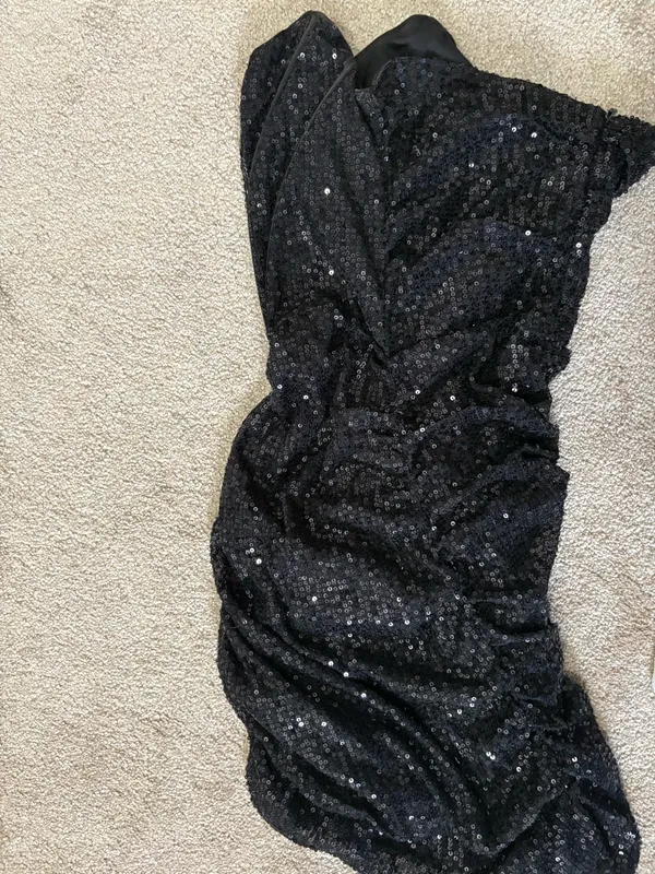 Hello Molly Black Dress Sequin - Image 4