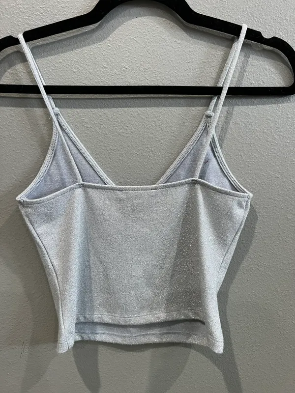 Forever 21 Sparkly  Crop Top - Image 3