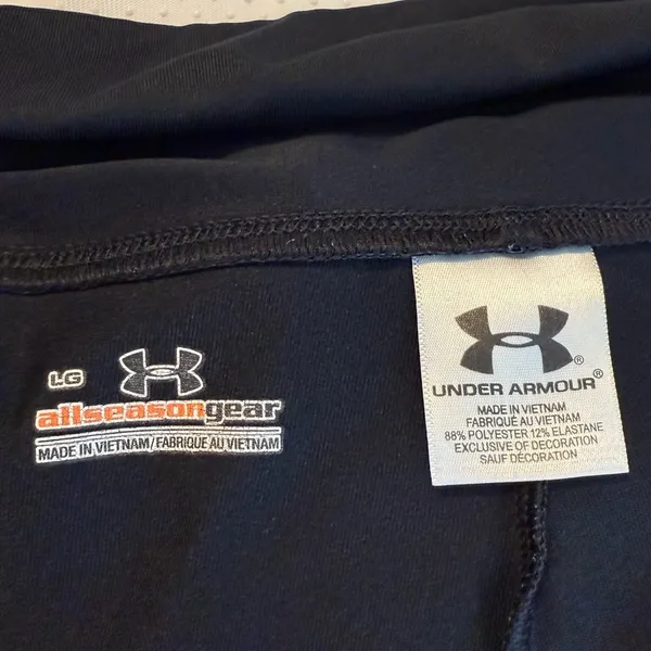 FREE w/ any purchase Black Under Armour Yoga Workout Pants Size Large 34” inseam - Image 7