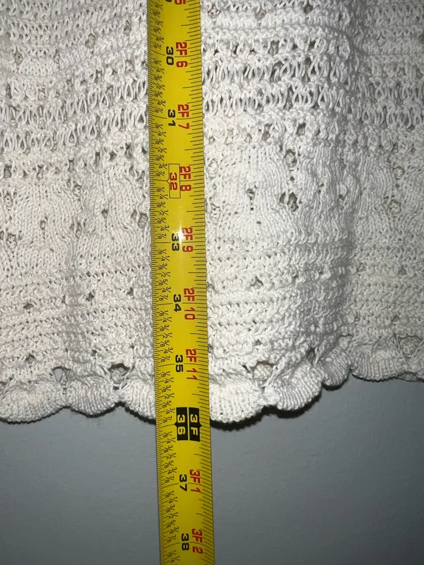 Universal Threads NWT Women's Openwork Midi Sweater Skirt Sz S ✨ - Image 4