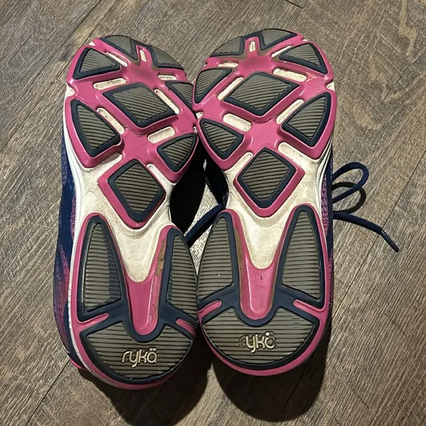 Ryka Womens Devotion Plus 2 Walking Shoe Size 9 M‎ Pink and Blue - Image 7
