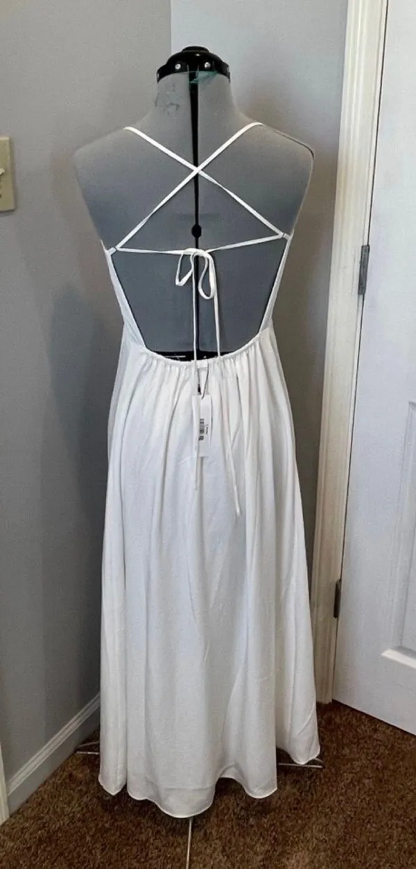 Long White Dress - Image 2