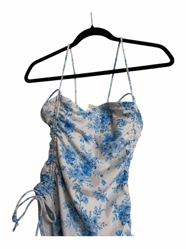 Wild Fable Women's Extra High Leg Cheeky Adjustable Tunneled Side One Piece Swim - Image 7