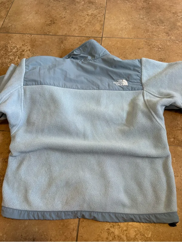 The North Face Pale Blue Women's Fleece Jacket - Image 2