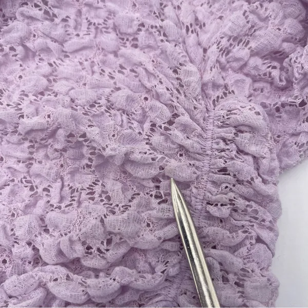 Intimately Free People Lace Lavender Day & Night Bodysuit Shear Stretch Medium - Image 10