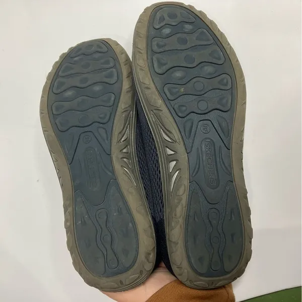 Skechers Reggae fest willows Dubai navy‎ blue comfort shoes size 10 - Image 9