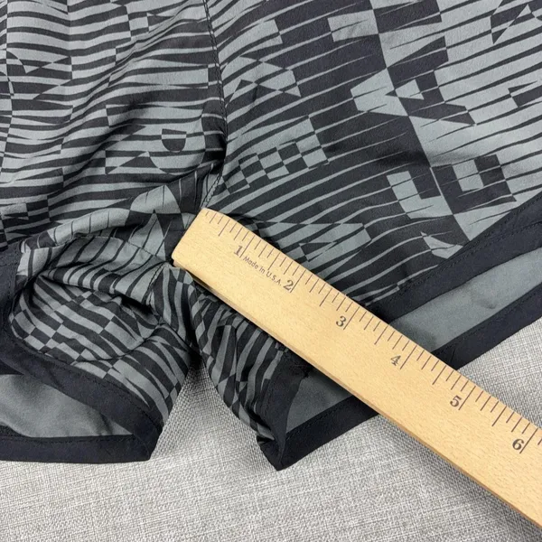 Nike Air Running Shorts Womens Small Black Gray 3 " Dri-FIT Lined CZ9400-068 - Image 5