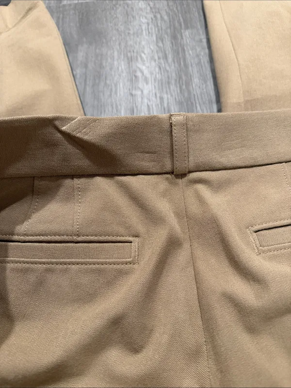 Banana Republic Camel Cropped Slim Ankle Pants - Image 11