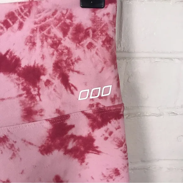 Lorna Jane Pink Tie Dye Activewear Leggings - Image 3