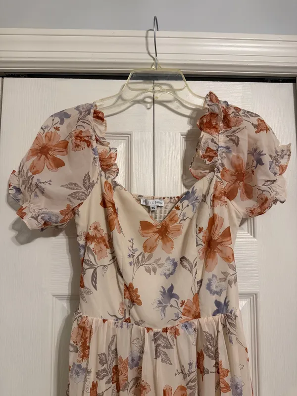 NWT Baltic Born Cream Floral Dress - Image 3