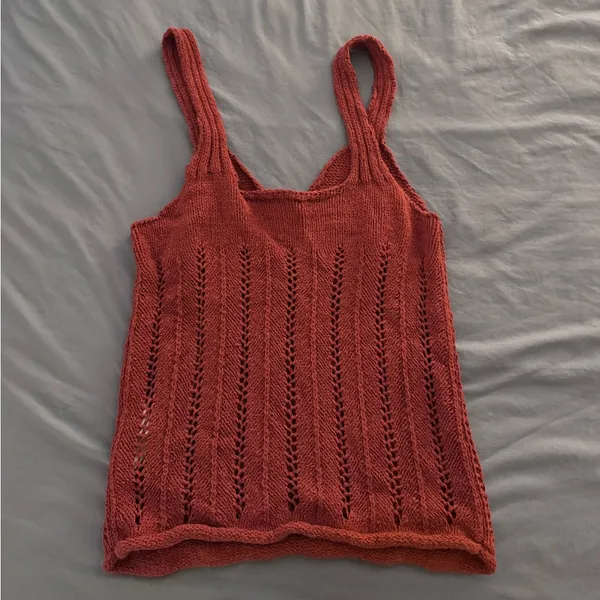 Abercrombie & Fitch Terracotta Knit Camisole - Image 2